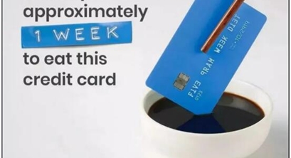 你每周“吃掉”的塑料，相当于一张信用卡？！