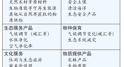 碳汇生态产品基本构架及其价值实现